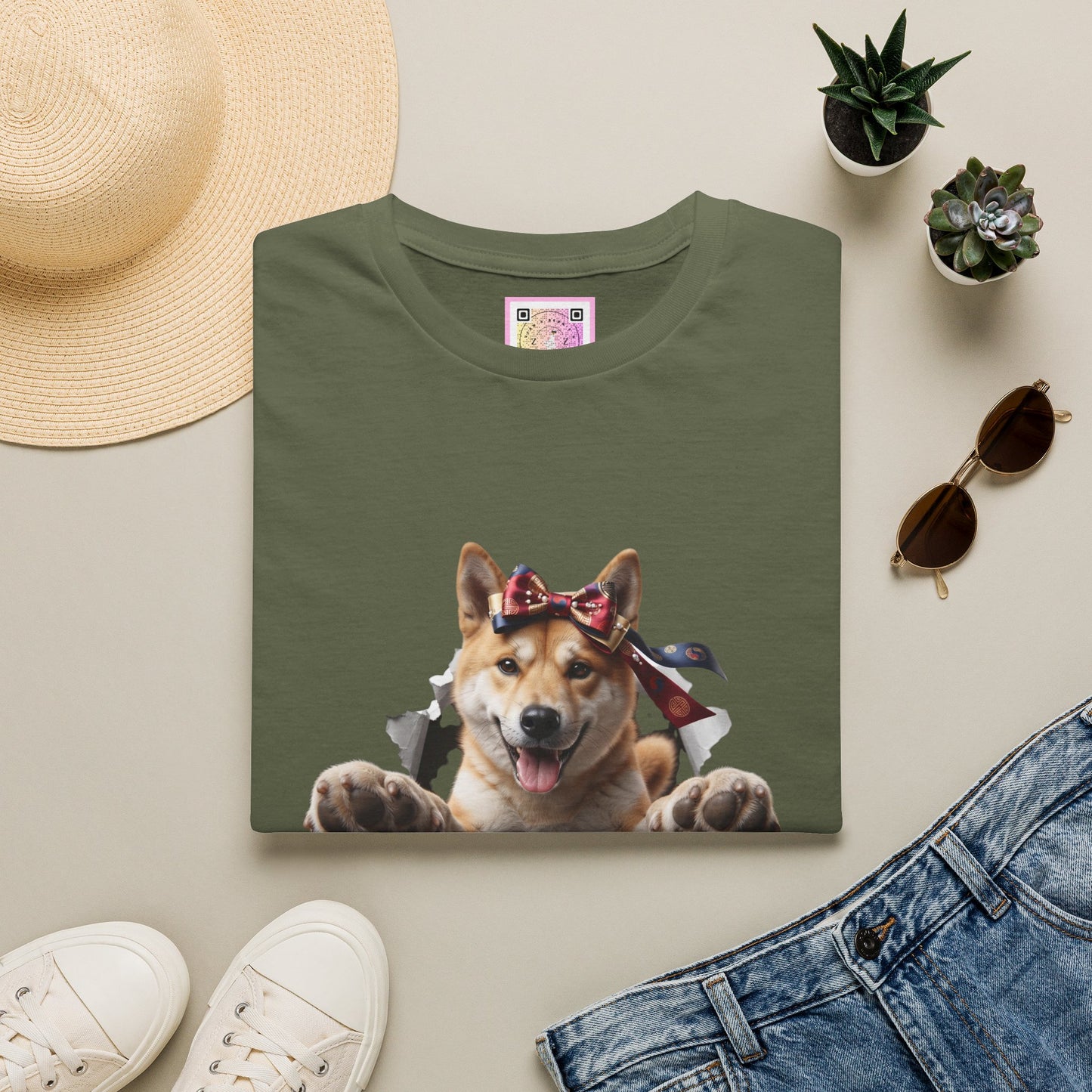 Korean Jindo Dog Tee Shirt