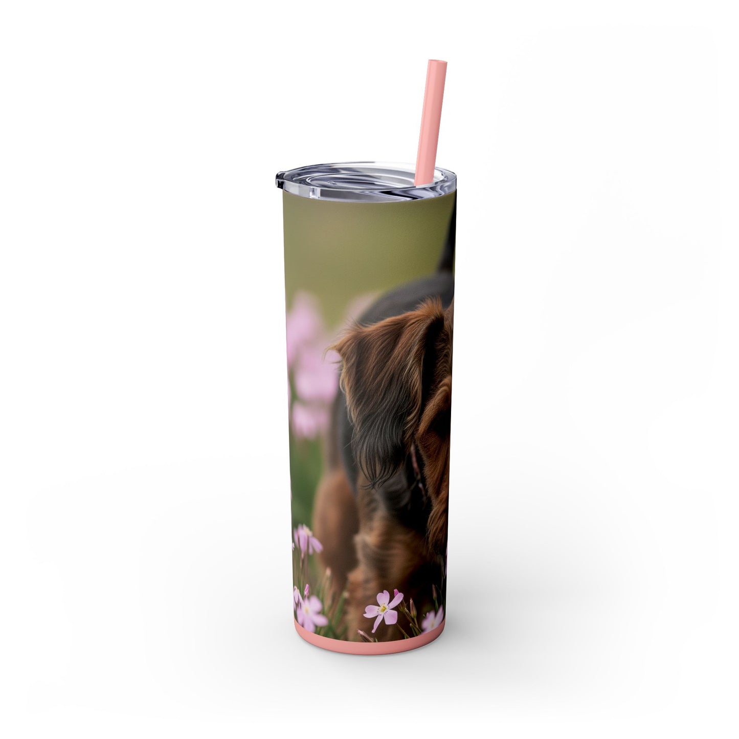 Gobelet isotherme Cesky Terrier avec paille, 590 ml