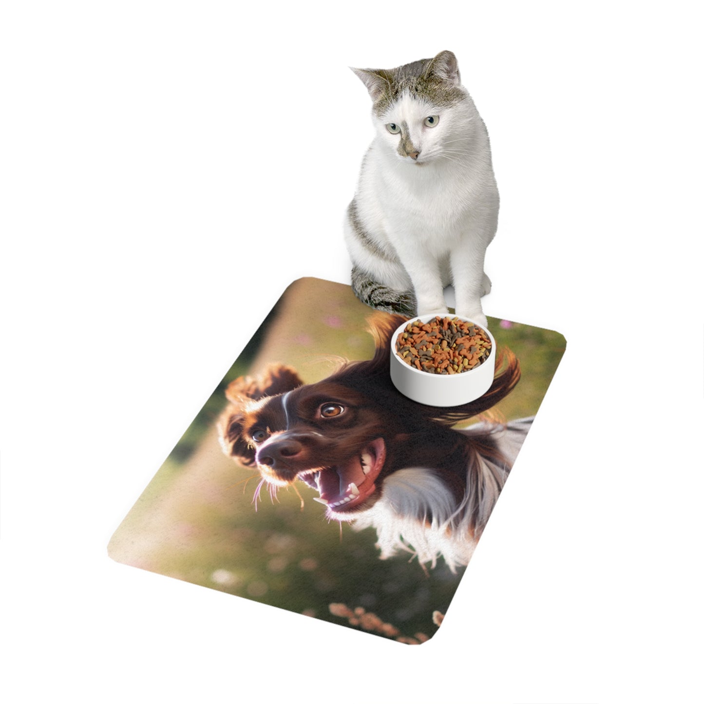Pet Food Mat (12x18) - Small Munsterlander