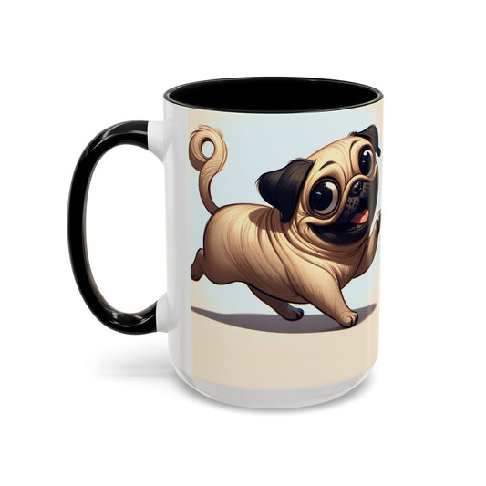 Taza de café con detalles de Pug: el regalo perfecto para los amantes de los perros