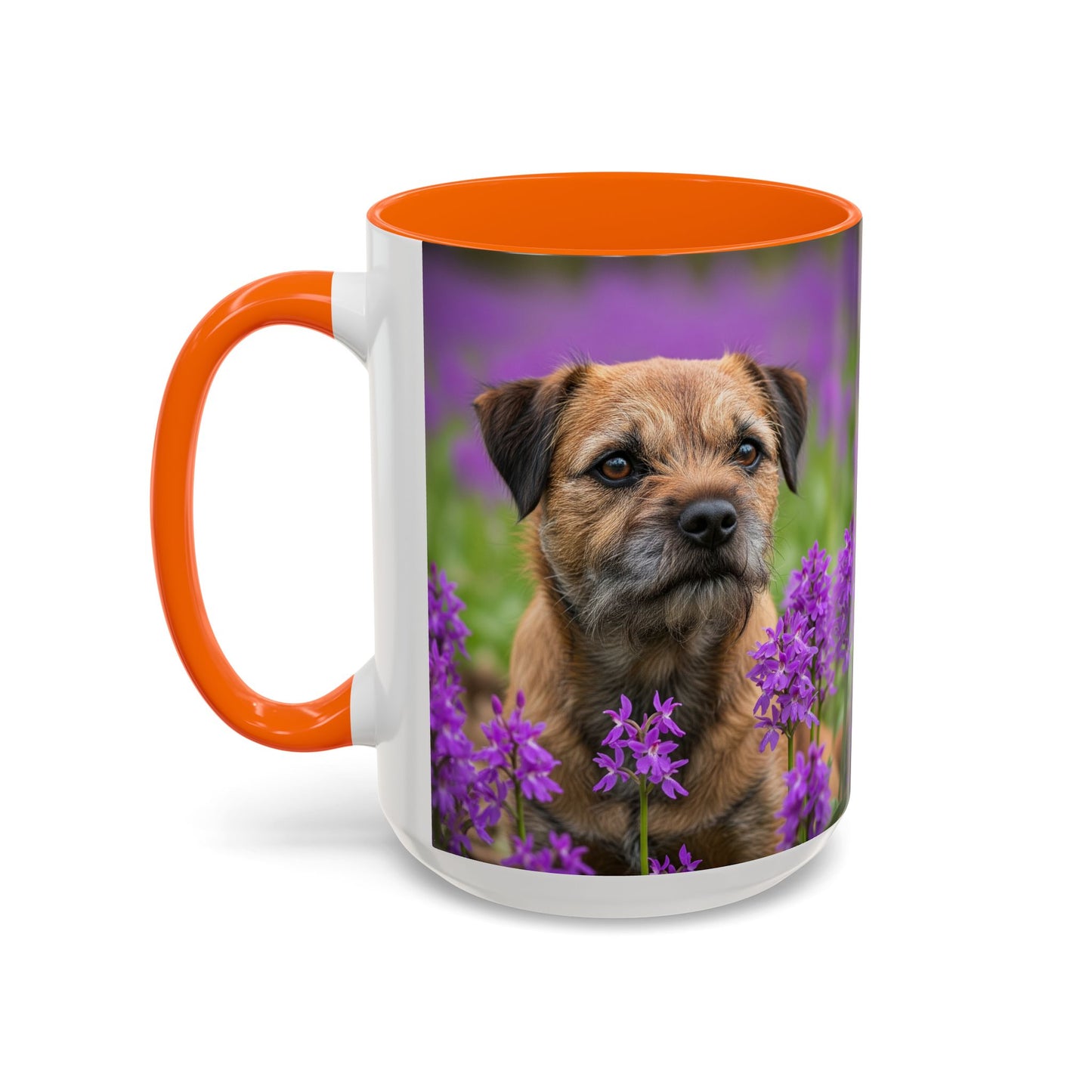 Border Terrier Accent Coffee Mug - Perfect Gift for Dog Lovers