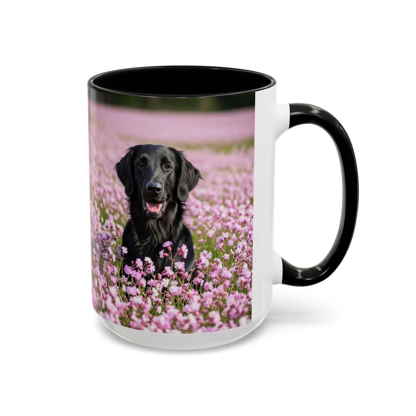Flat Coated Retriever Accent Coffee Mug - Perfect Gift for Dog Lovers
