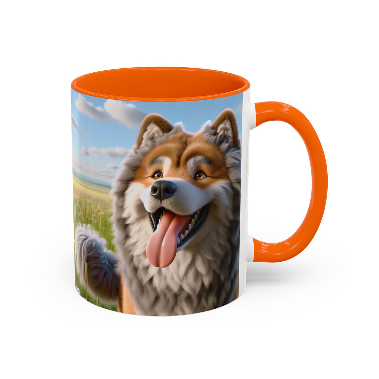 Hokkaido Accent Coffee Mug - Perfect Gift for Dog Lovers