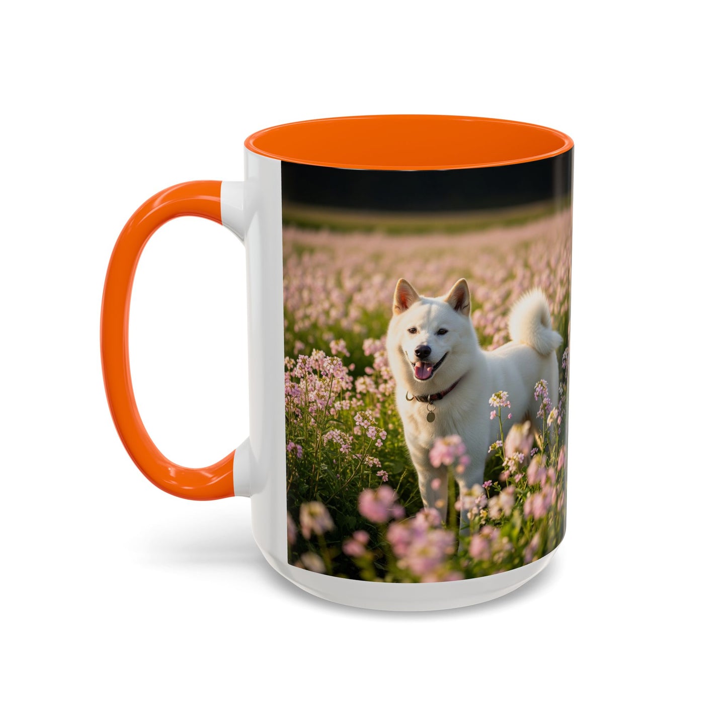 Mug Kishu Ken Accent Coffee - Cadeau idéal pour les amoureux des chiens