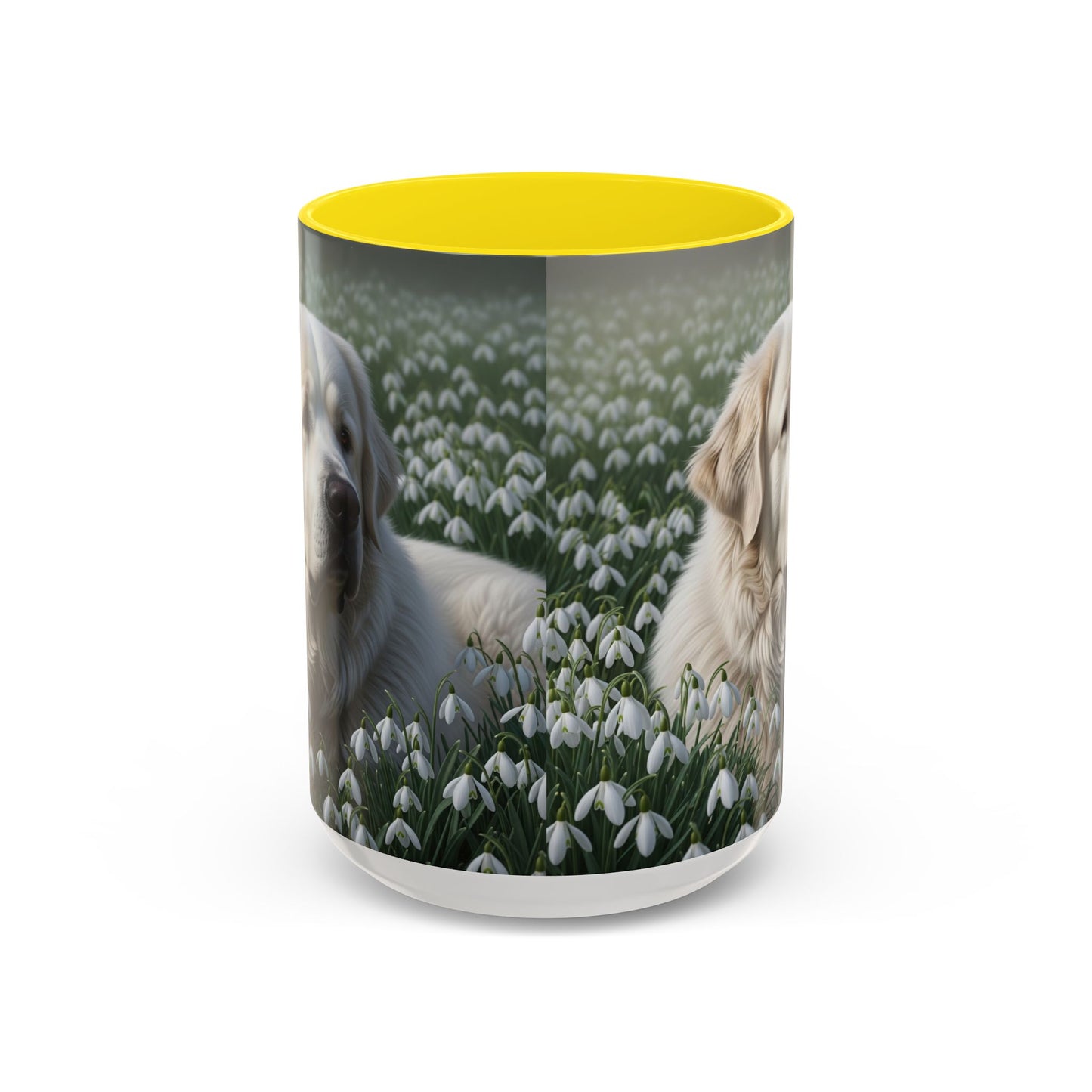 Mug à café avec motif de mastiff des Pyrénées - Cadeau idéal pour les amoureux des chiens