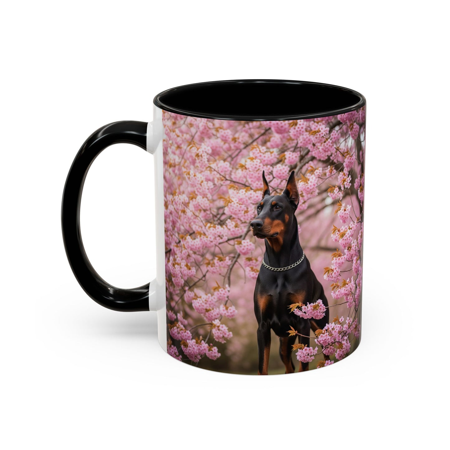 Doberman Accent Coffee Mug - Perfect Gift for Dog Lovers