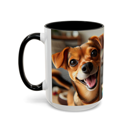 Chiweenie Accent Coffee Mug - Perfect Gift for Dog Lovers