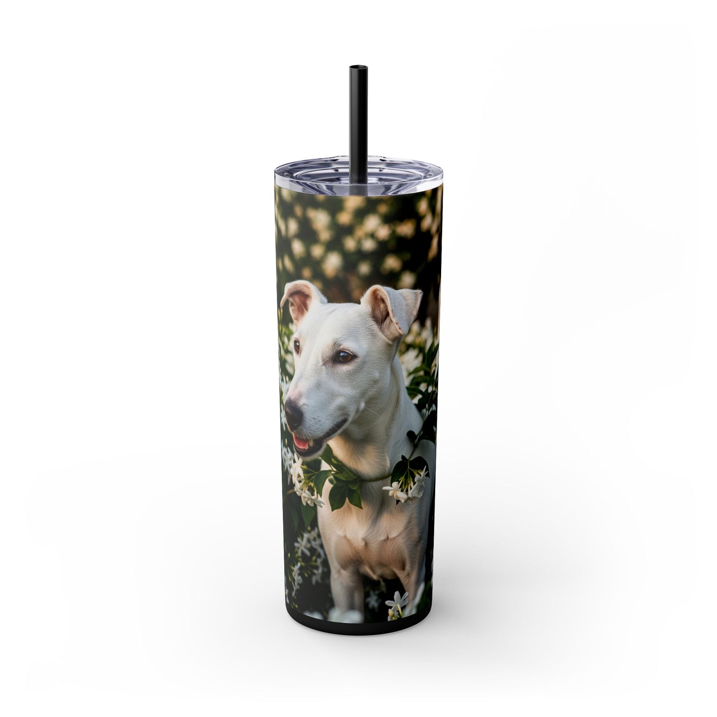 Gull Terrier Tumbler with Straw, 20oz