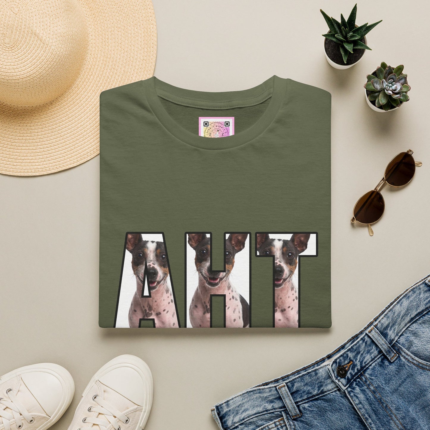American Hairless Terrier (AHT) Tee Shirt