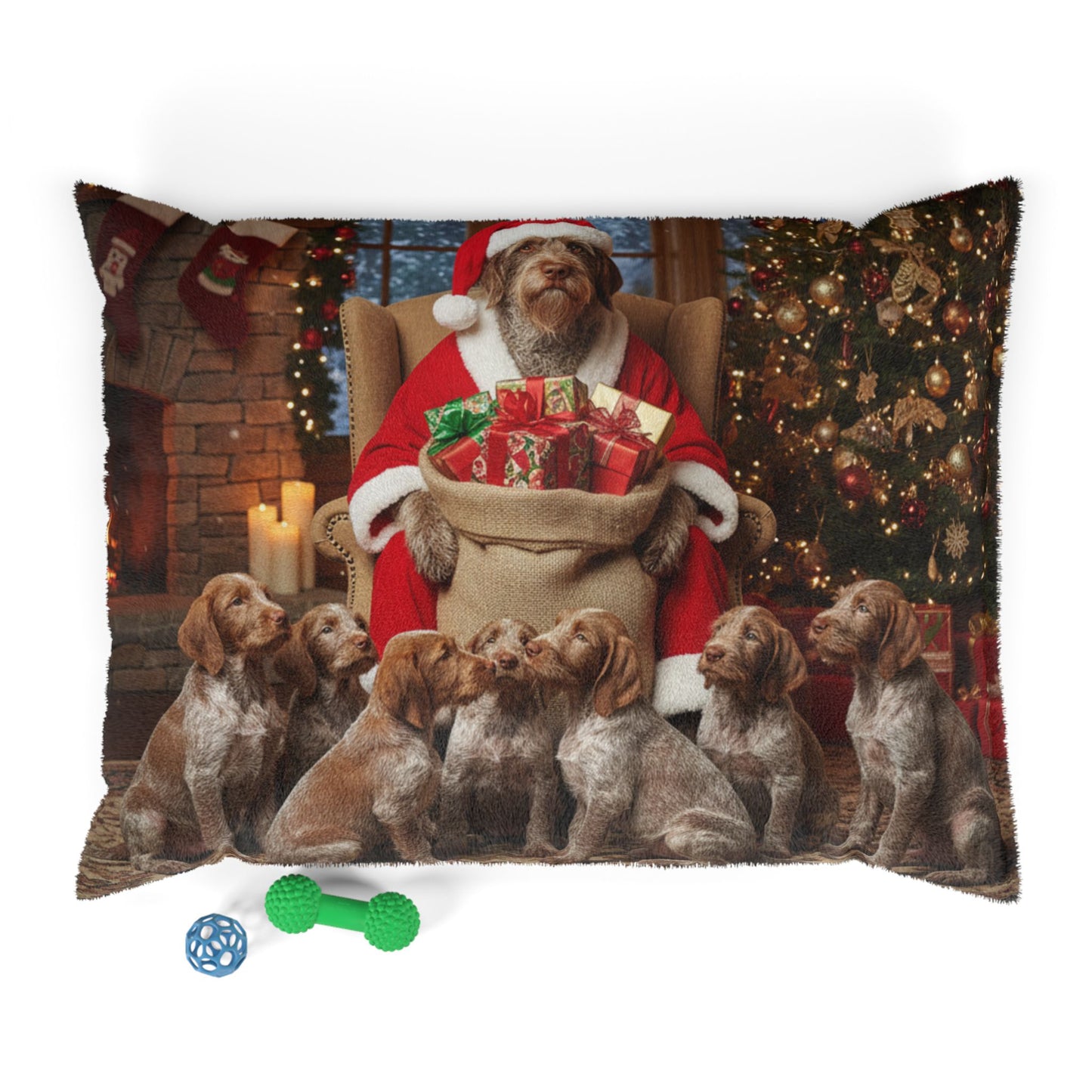 Papa Noel Pet Bed