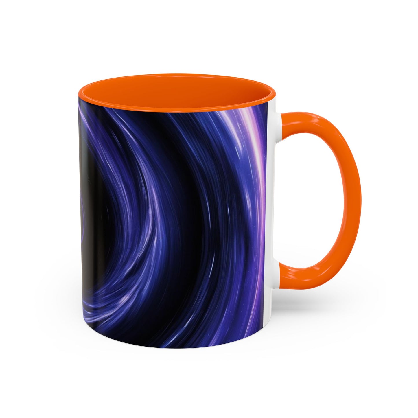 Optical Illusion Accent Mug – Ceramic Coffee Cup