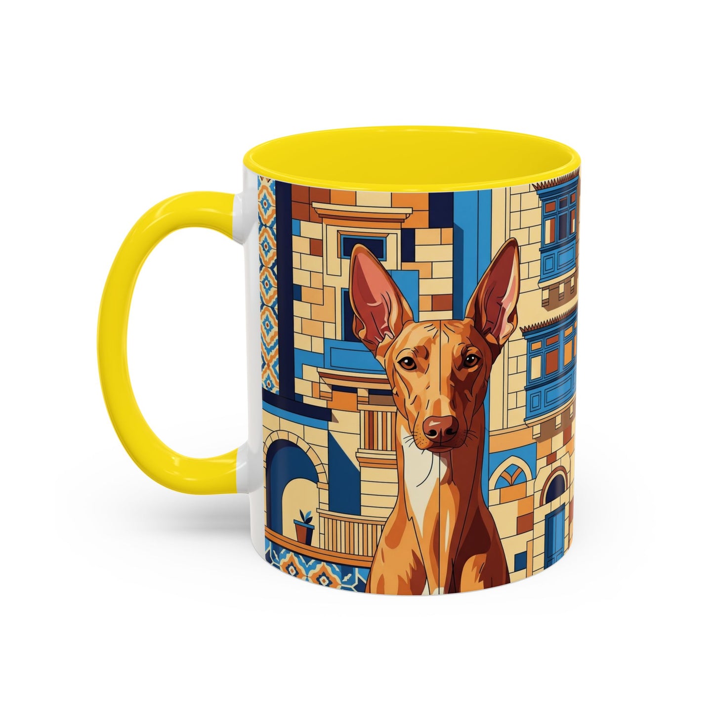 Taza de café con diseño de Pharaoh Hound: el regalo perfecto para los amantes de los perros.