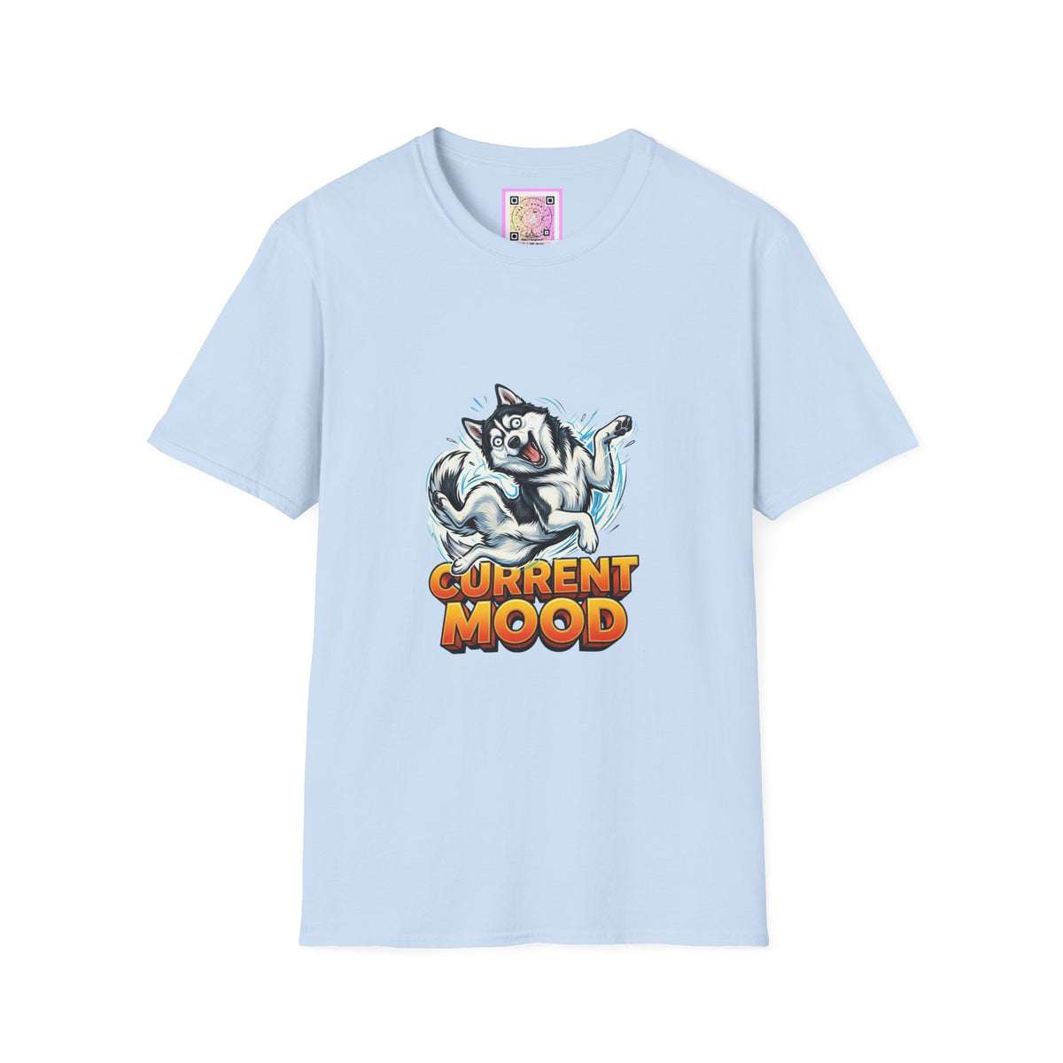 Siberian Husky Current Mood Tee Shirt