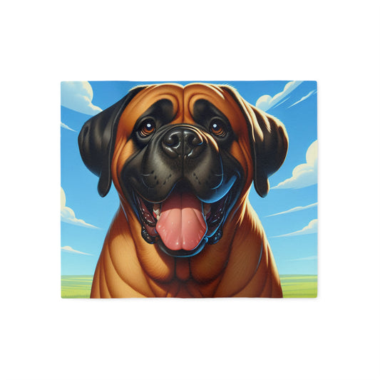 Mastiff Sweatshirt Blanket