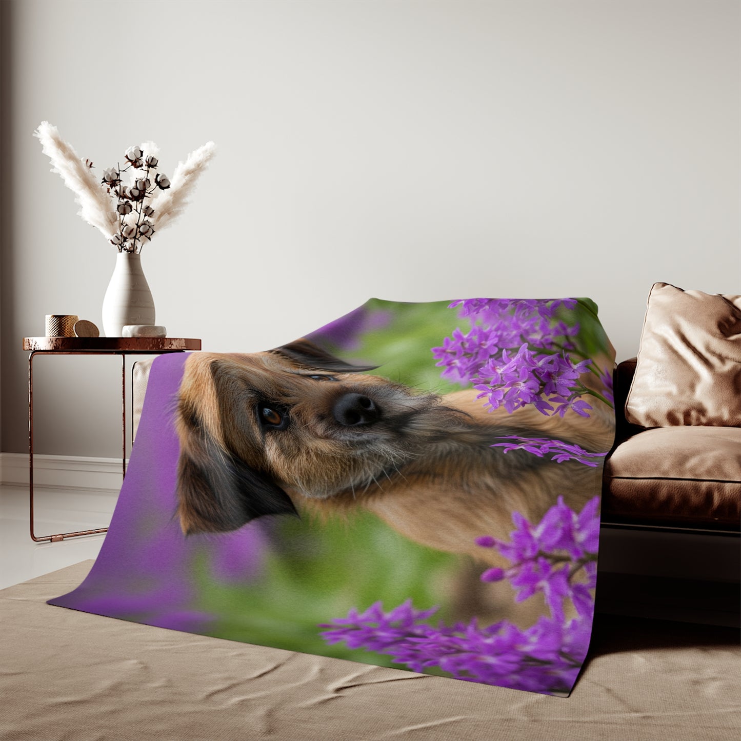 Border Terrier Sweatshirt Blanket