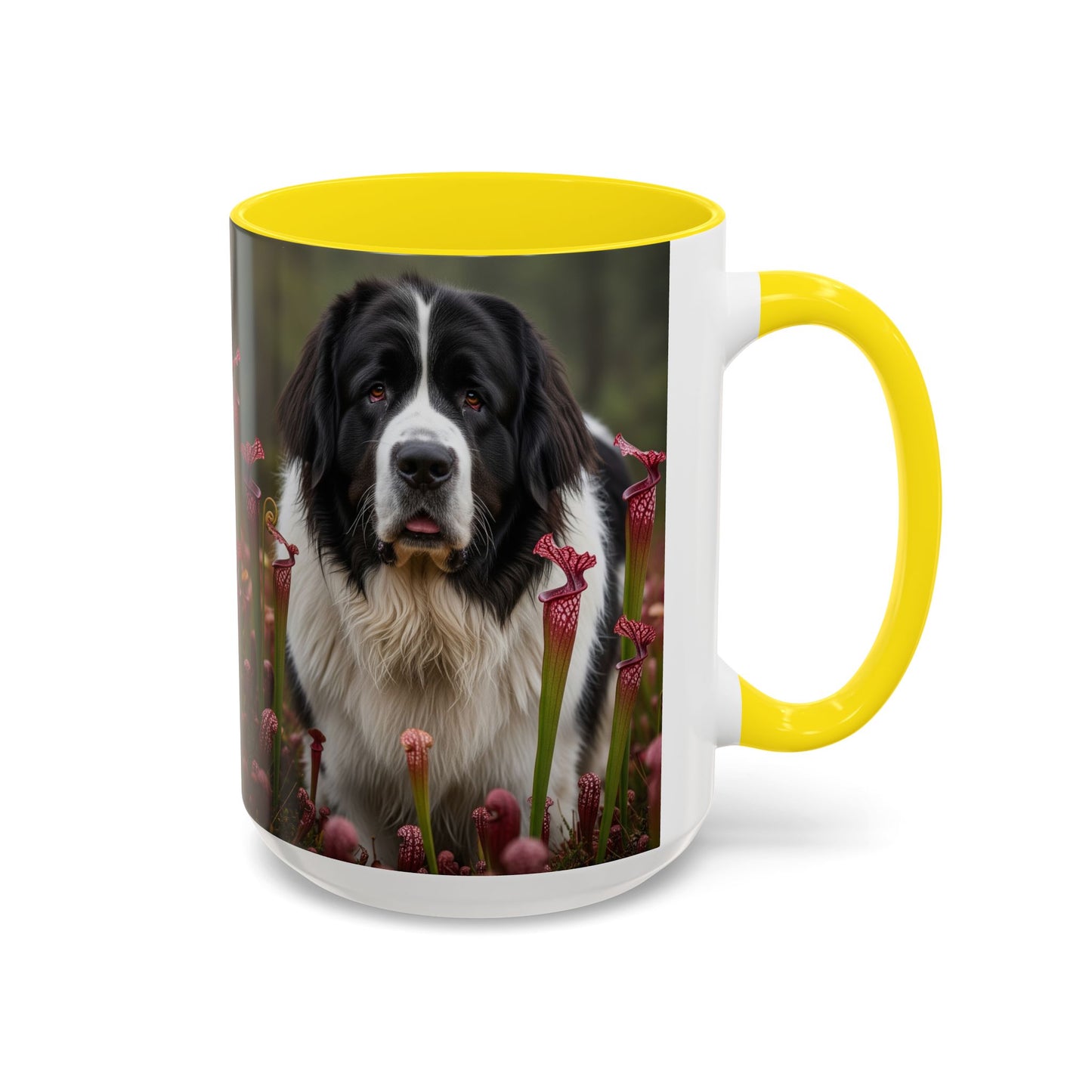 Taza de café con detalles de Landseer: el regalo perfecto para los amantes de los perros