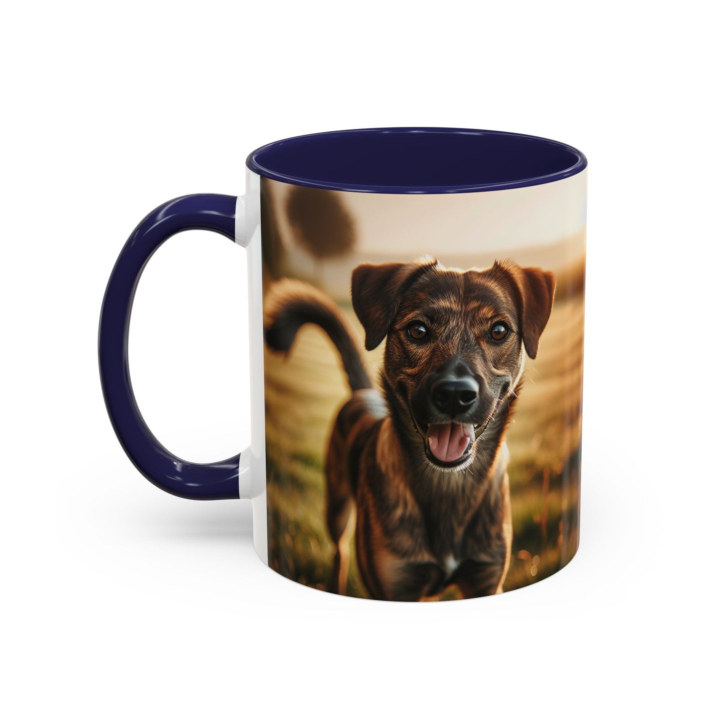 Mug à café Mountain Cur Accent - Cadeau idéal pour les amoureux des chiens