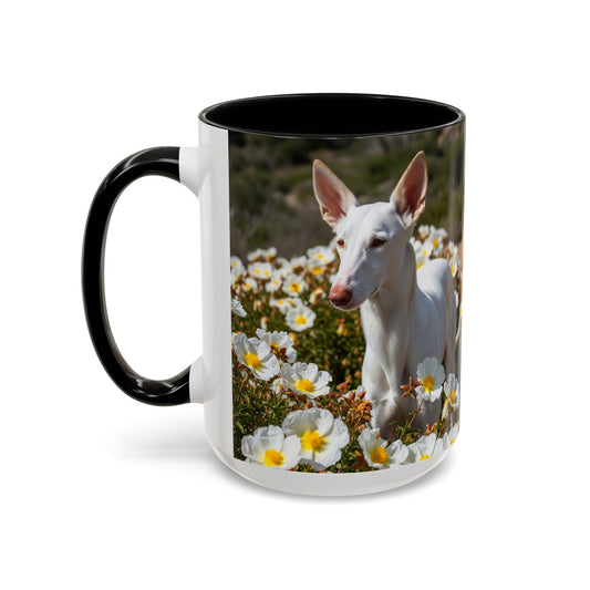 Ibizan Hound Accent Coffee Mug - Perfect Gift for Dog Lovers