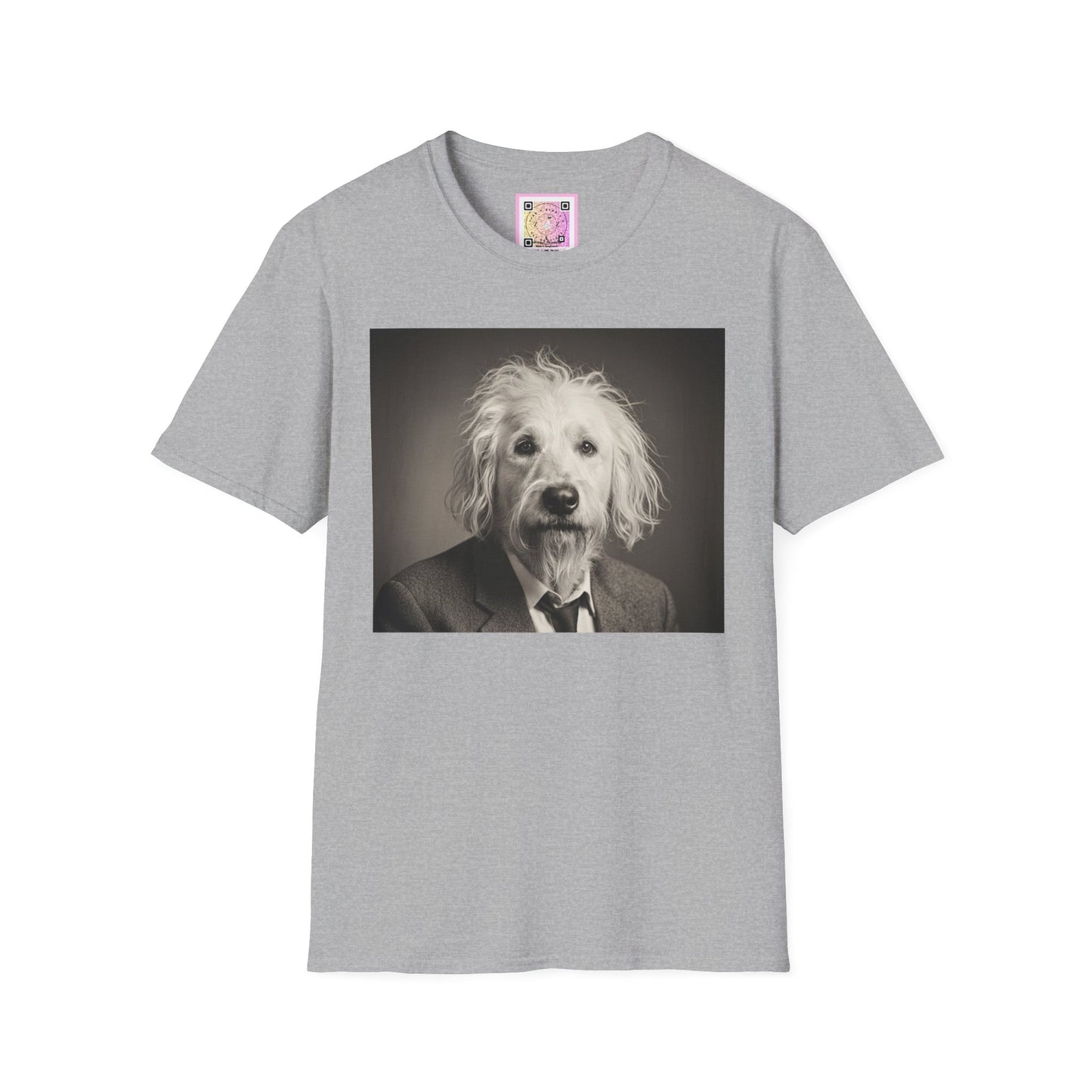 Canine Canvas Collection: Einstein/Sasse Homage Tee Shirt
