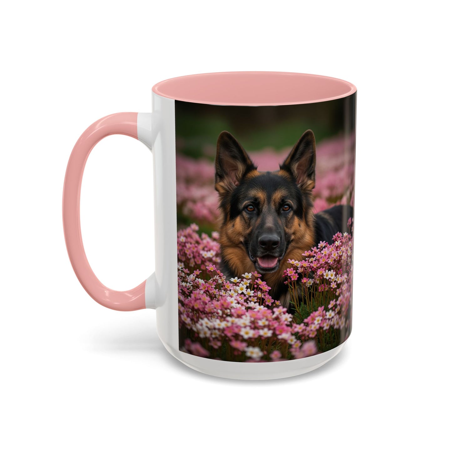 German Shepherd Accent Coffee Mug - Perfect Gift for Dog Lovers