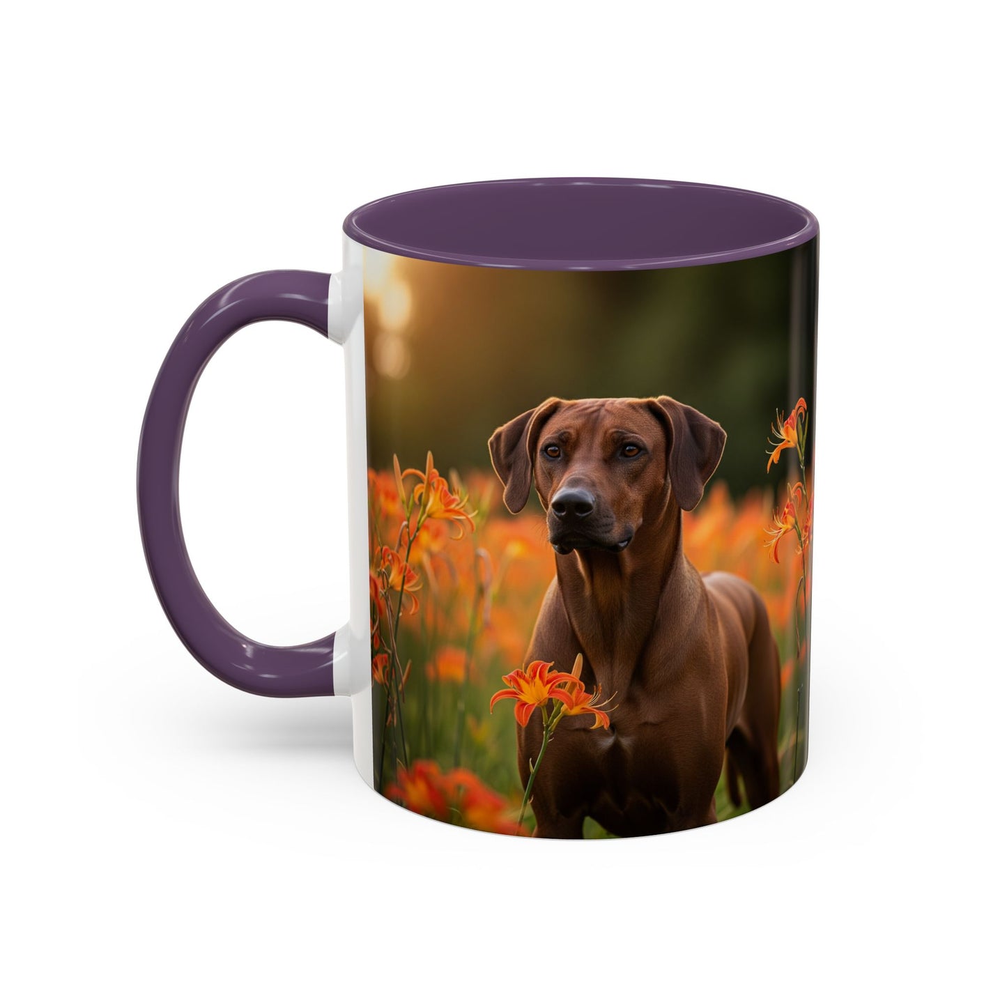Taza de café con diseño de Rhodesian Ridgeback: el regalo perfecto para los amantes de los perros.