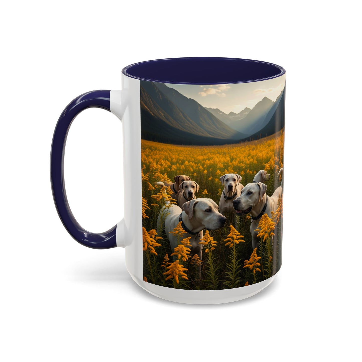 Taza de café con detalles de Mountain Cur: el regalo perfecto para los amantes de los perros