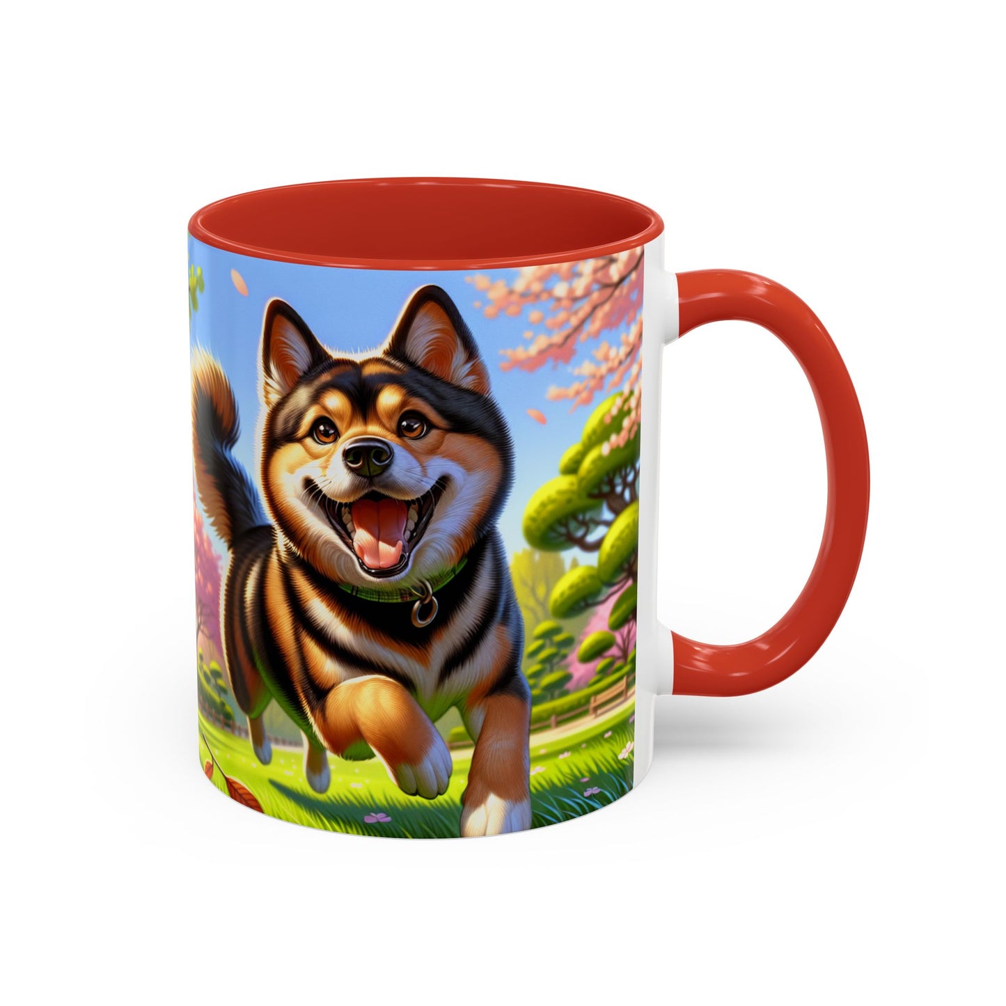 Taza de café con detalles de Shikoku: el regalo perfecto para los amantes de los perros