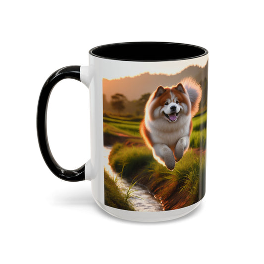 Thai Bangkaew Accent Coffee Mug - Perfect Gift for Dog Lovers