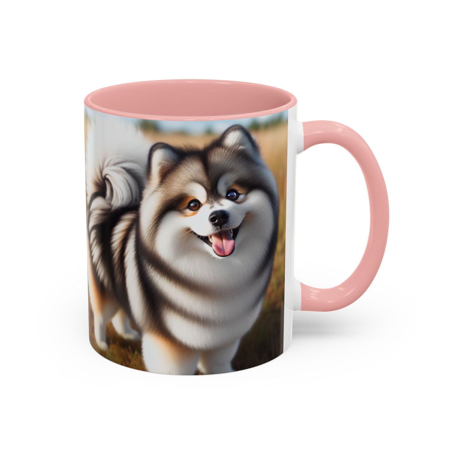 Taza de café con detalles de Pomsky: el regalo perfecto para los amantes de los perros