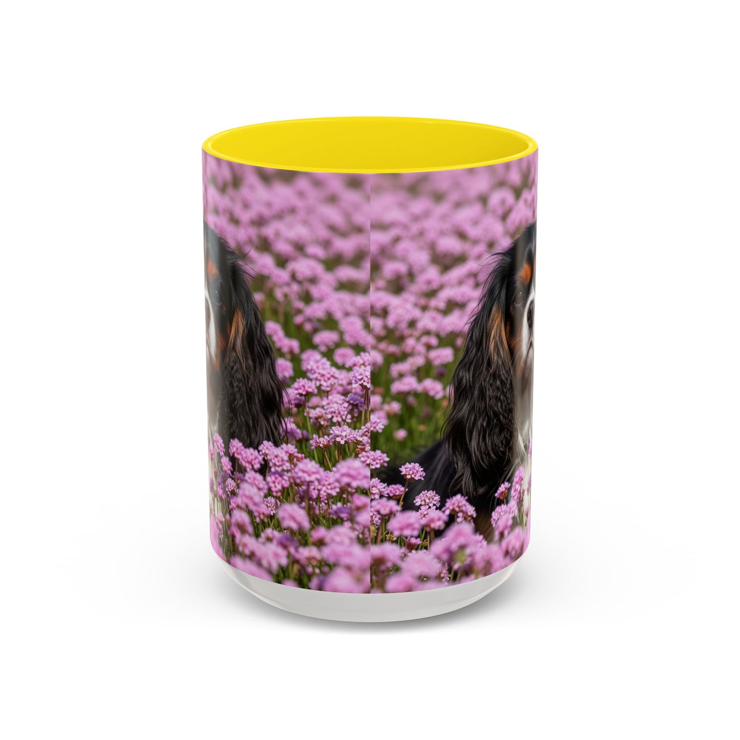 Taza de café con detalles de King Charles Spaniel: el regalo perfecto para los amantes de los perros.