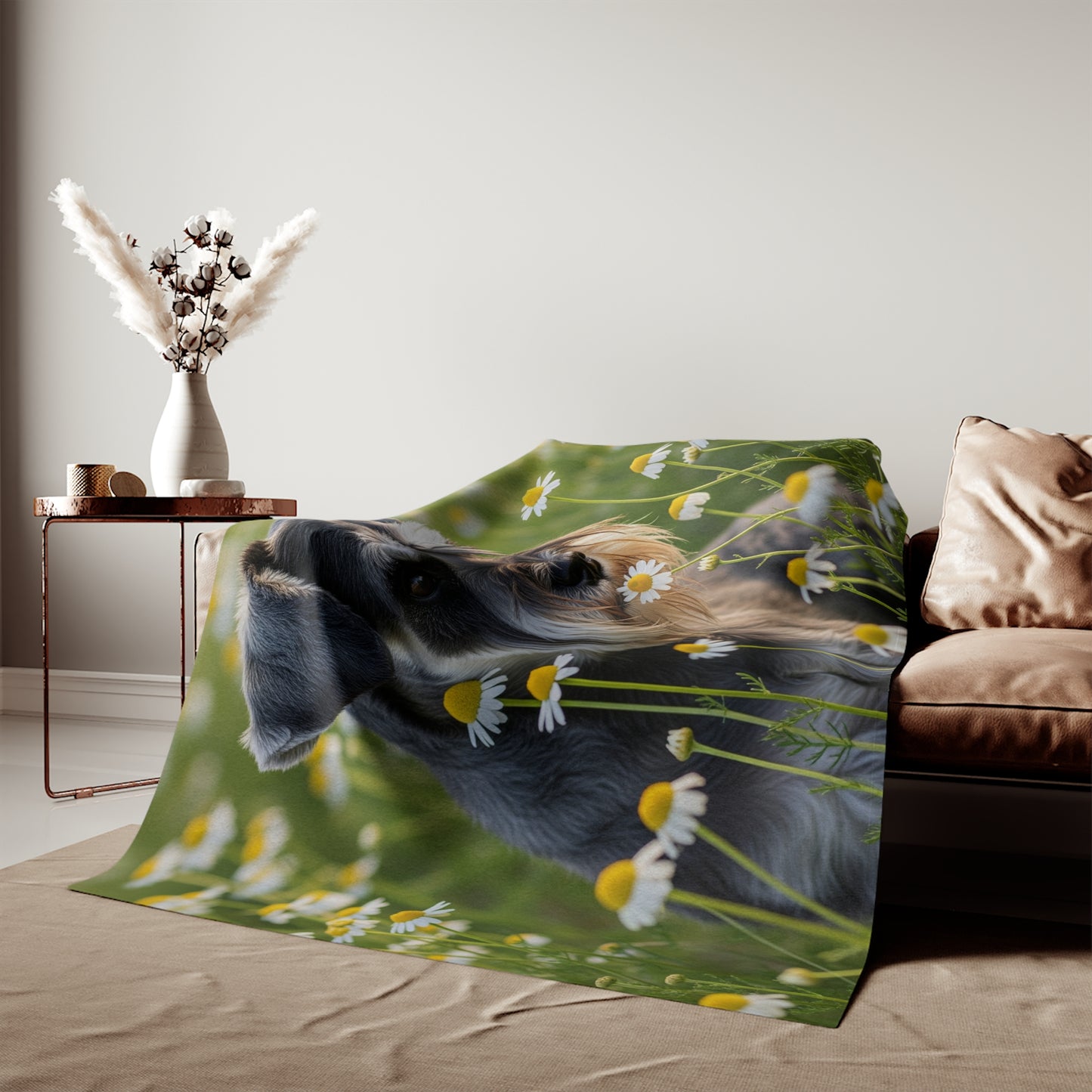 Miniature Schnauzer Sweatshirt Blanket