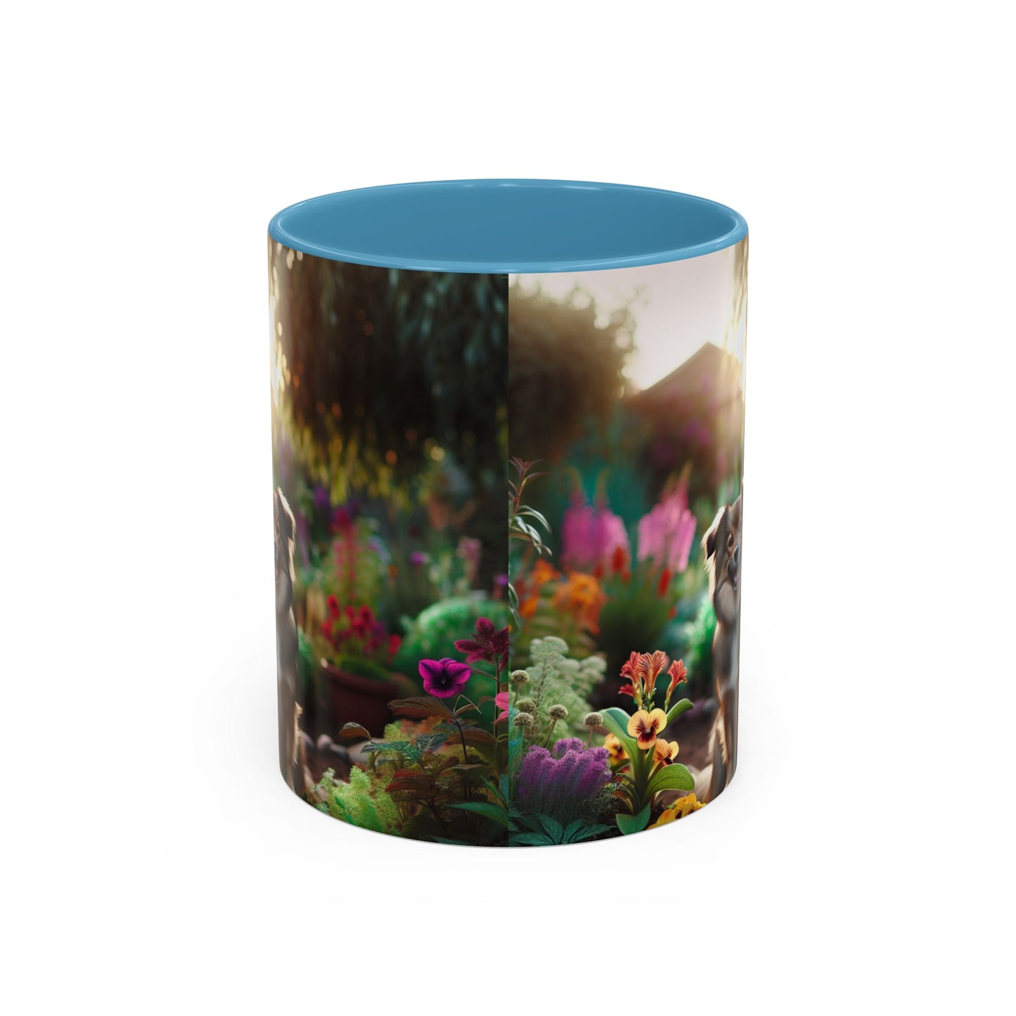Taza de café con orquídea inca peruana: el regalo perfecto para los amantes de los perros.