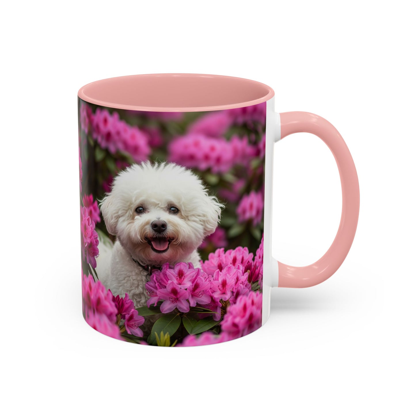 ! Bichon Frise Accent Mug – Ceramic Coffee Cup