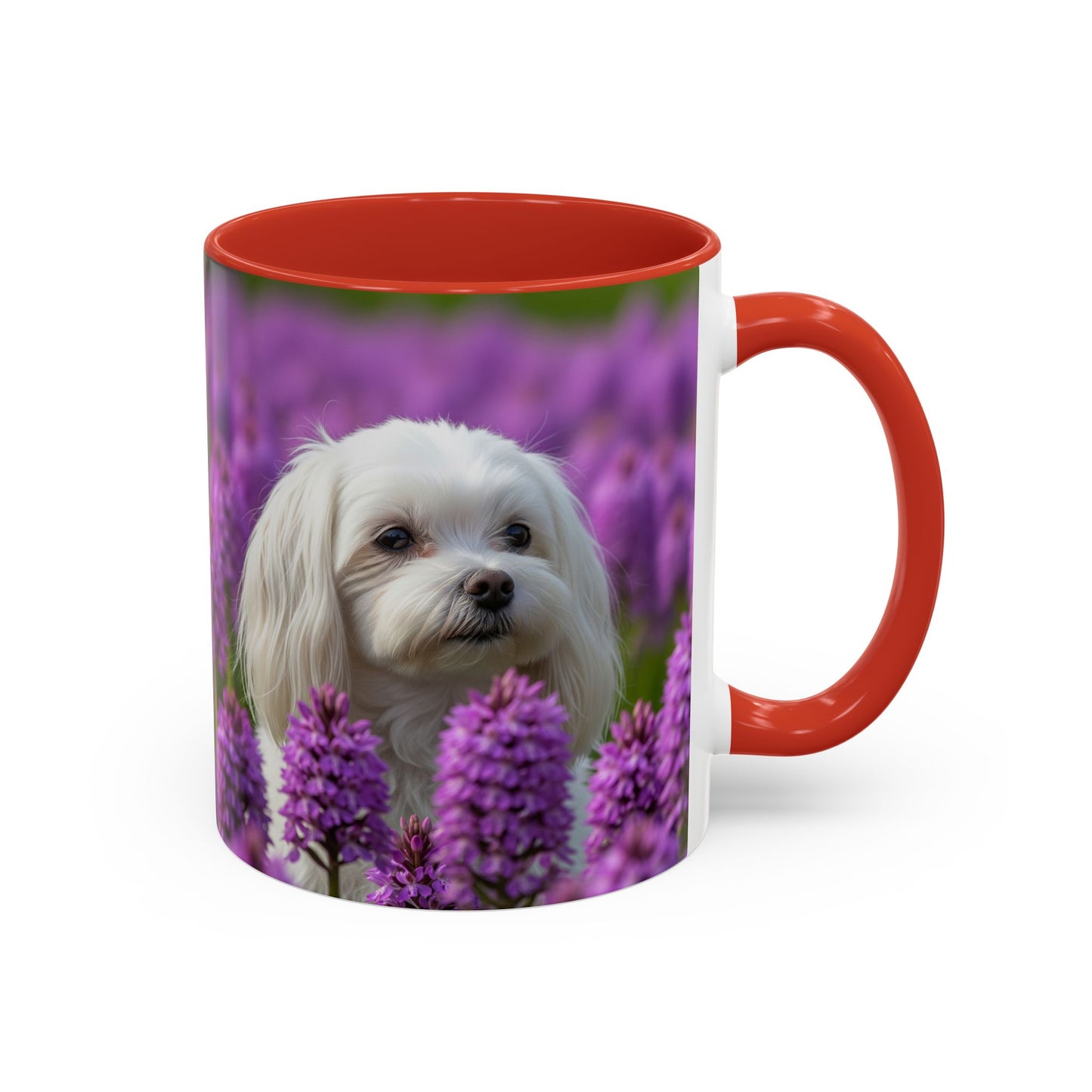 Mug à café à motif maltais - Cadeau idéal pour les amoureux des chiens