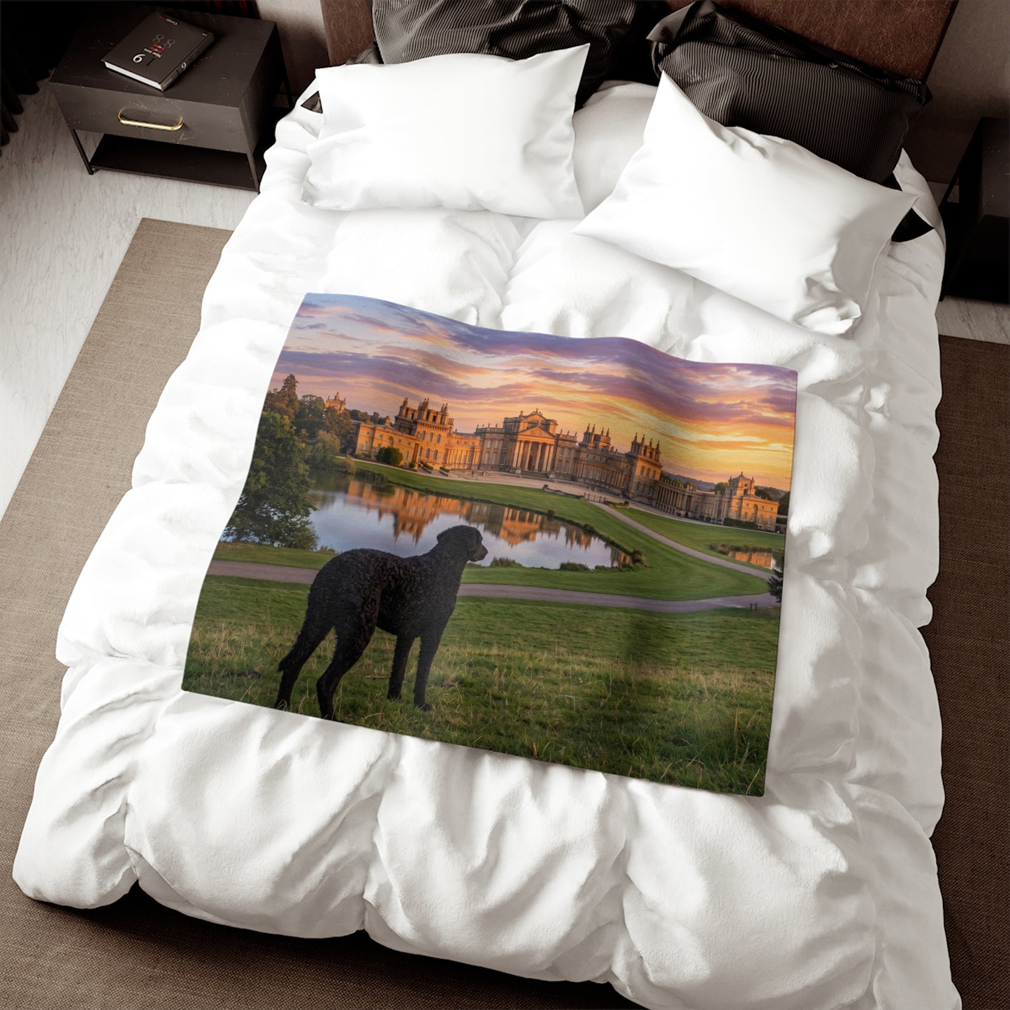 Curly Coated Retriever Blanket