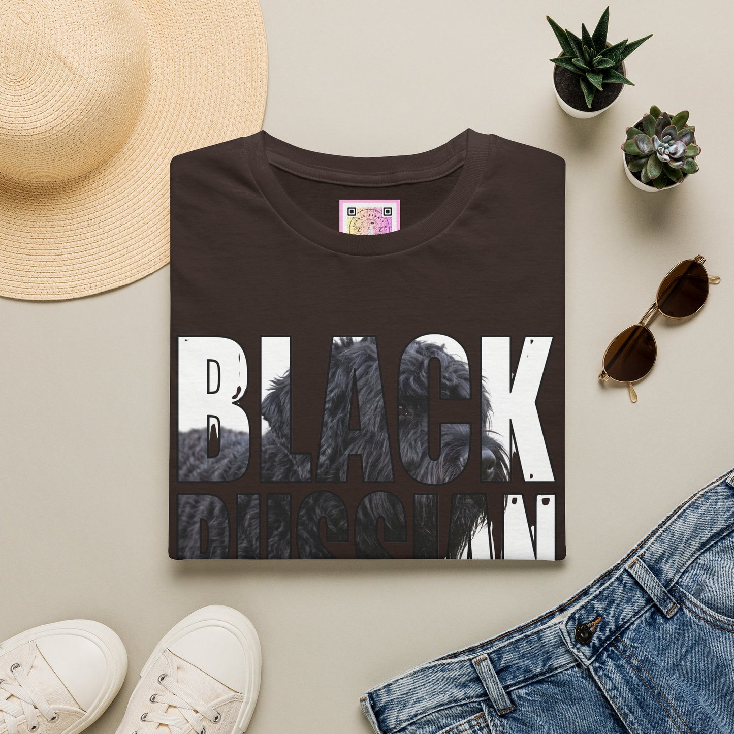 Black Russian Terrier Tee Shirt