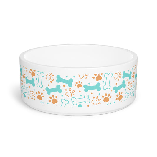 Puppy Pattern Pet Bowl