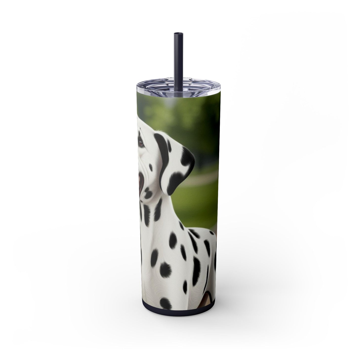Skinny Tumbler with Straw – 20 oz Stainless Steel Cup