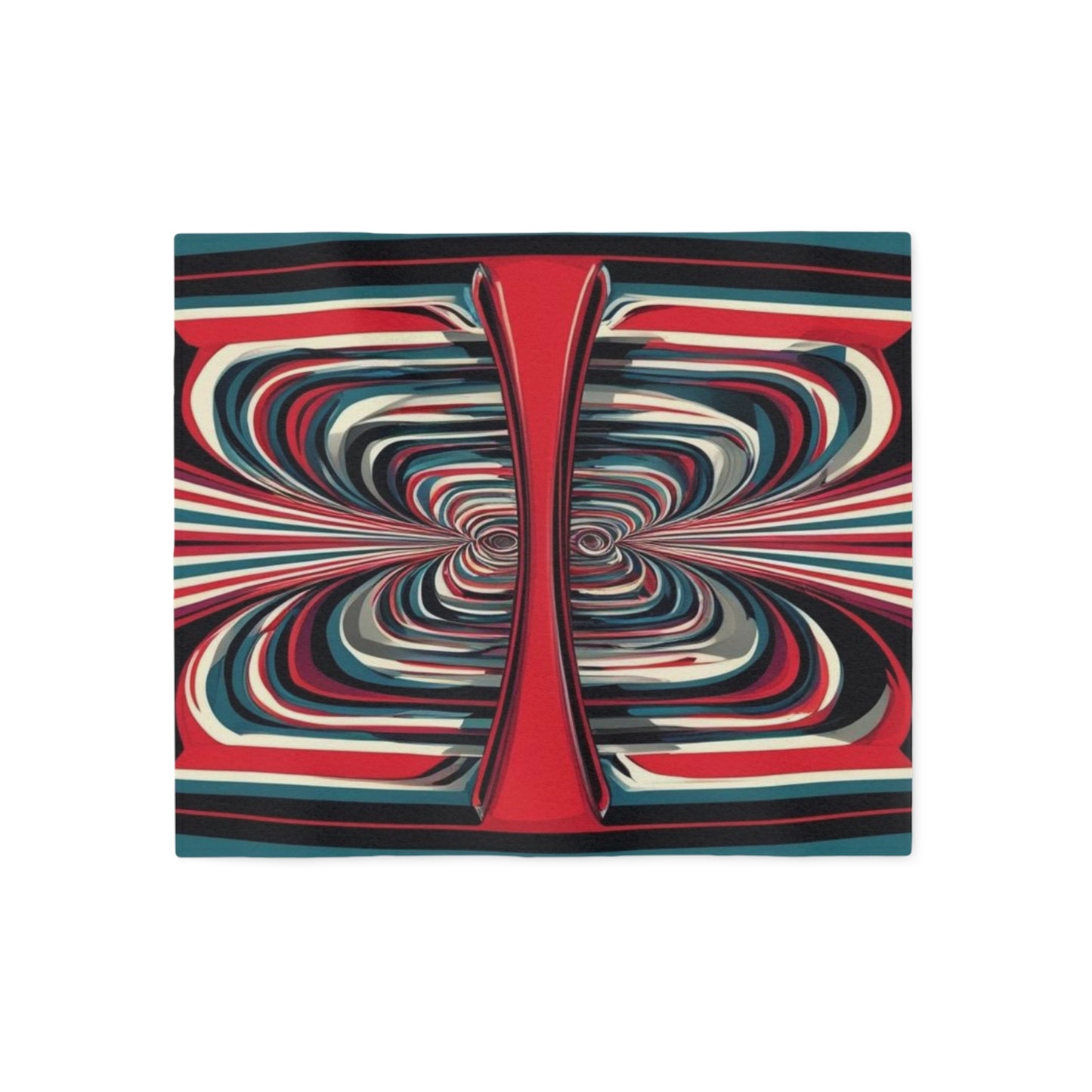 Optical Illusion Sweatshirt Blanket