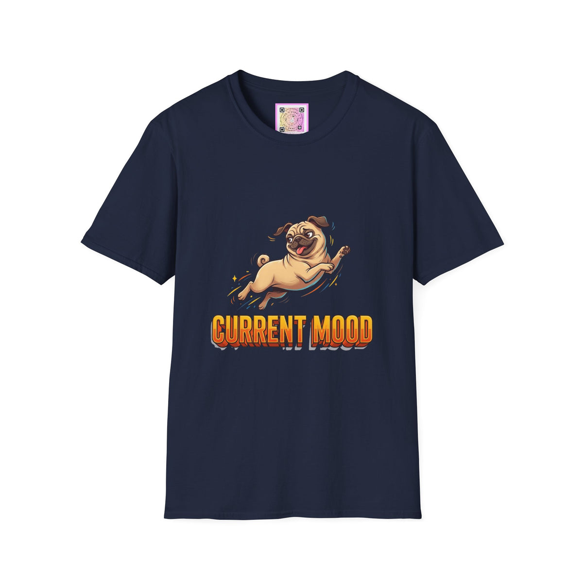 Pug Current Mood Tee Shirt