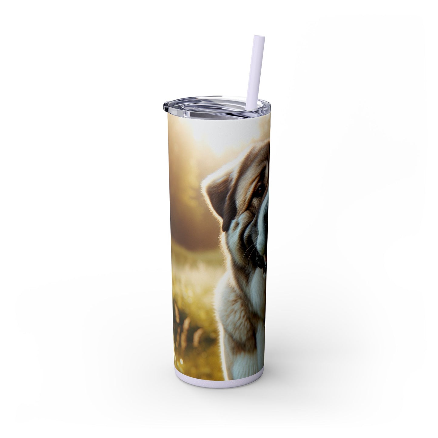 Gobelet isotherme à paille en forme de berger d'Asie centrale, 590 ml
