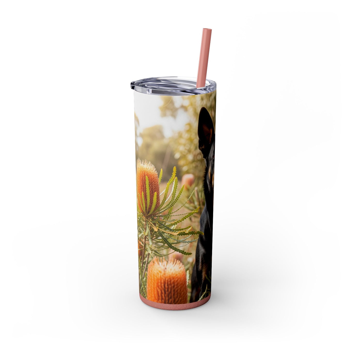 Working Kelpie Tumbler with Straw, 20oz