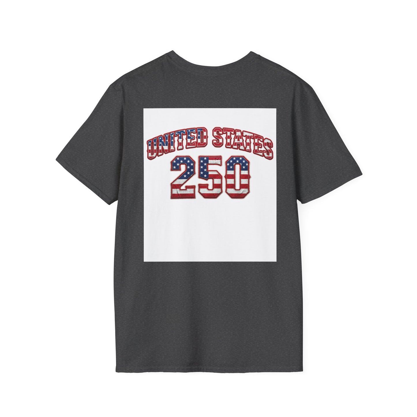 Patriotic T-Shirt — American Flag Dog Tee