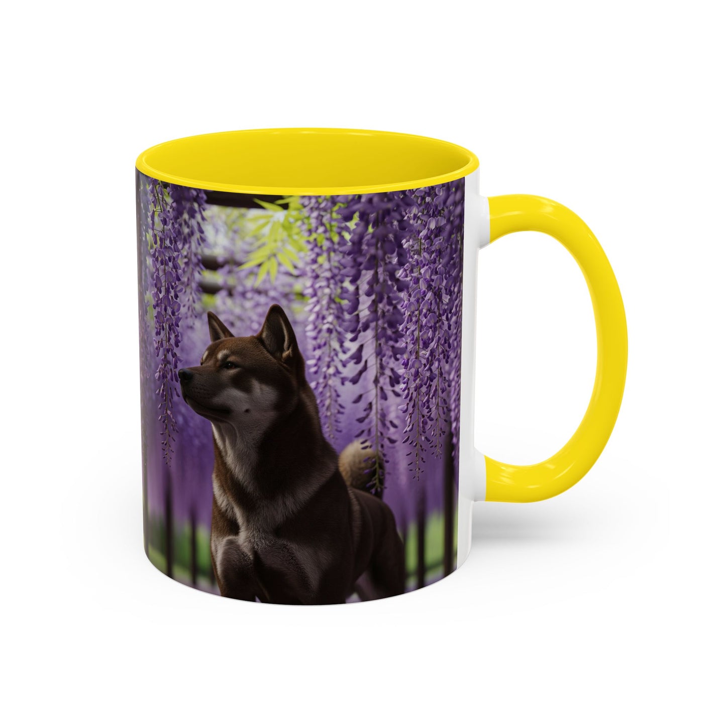 Mug à café Shikoku Accent - Cadeau idéal pour les amoureux des chiens
