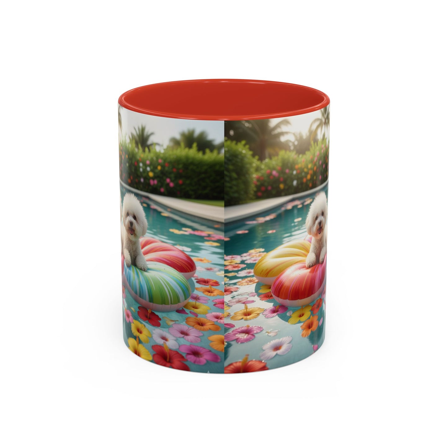 Taza con detalles de Bichón Frisé: el regalo perfecto para los amantes de los perros