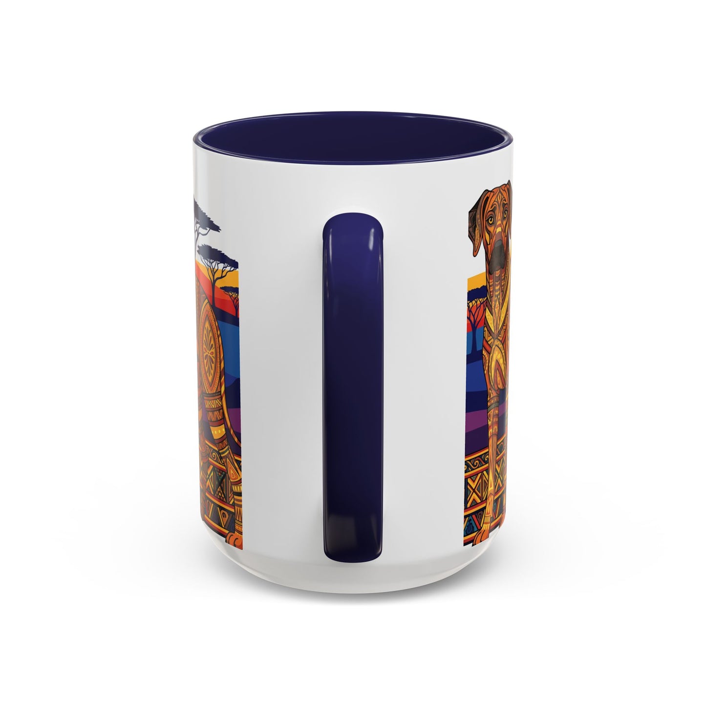 Taza de café con diseño de Rhodesian Ridgeback: el regalo perfecto para los amantes de los perros.