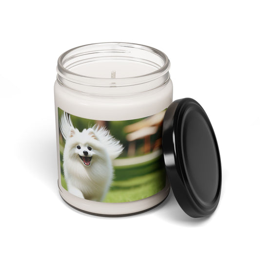 Japanese Spitz- Scented Soy Candle, 9oz