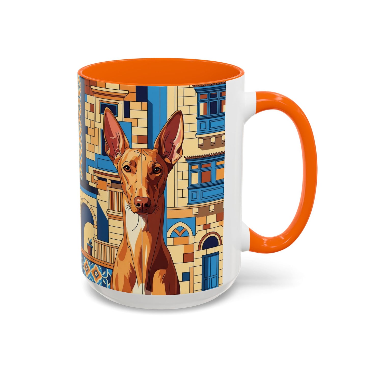 Taza de café con diseño de Pharaoh Hound: el regalo perfecto para los amantes de los perros.