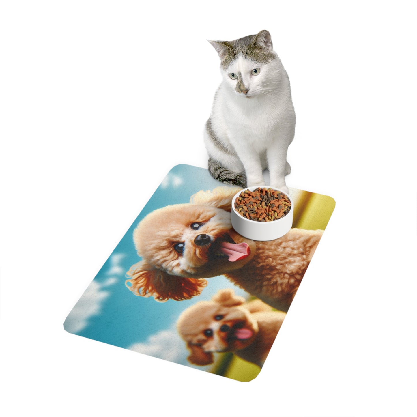 Pet Food Mat (12x18) - Toy Poodle