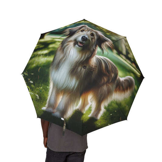 Pyrenean Shepherd Semi-Automatic Foldable Umbrella